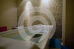 Hydromassage bathtub