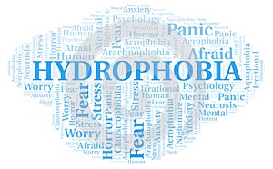 Hydrophobia word cloud