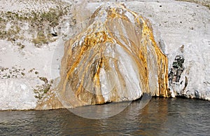 Hydrothermal Colors in Yellowstone National Park, Wyoming