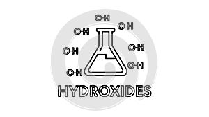 Hydroxides Chemical Group Icon