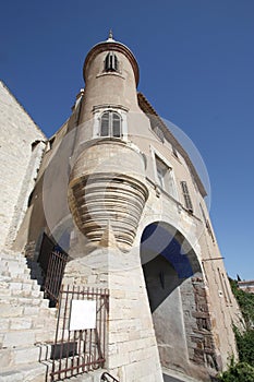 Hyeres building with tower photo