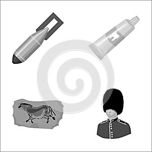 Hygiene, ecology, army and other monochrome icon in cartoon style.military, Englishman, security icons in set collection