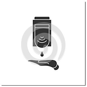 Hygiene glyph icon