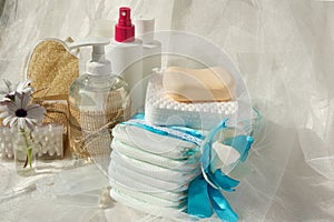 Hygiene set for a baby