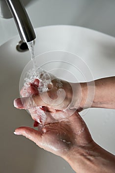 Hygienic hand washing