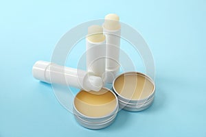 Hygienic lipsticks and balms