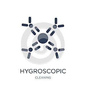 Hygroscopic icon. Trendy flat vector Hygroscopic icon on white b photo