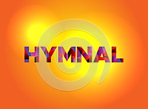 Hymnal Theme Word Art Illustration