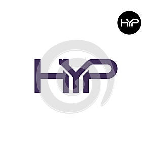 HYP Logo Letter Monogram Design