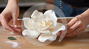 Hyper-realistic Clay Flower Making Tutorial With Glossy Finish