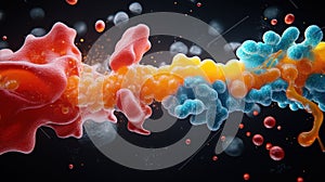 Hyperrealistic 3D Molecular Visualization of Exosome Biogenesis Endosomal Sorting and Vesicle Formation in Intracellular Pathway