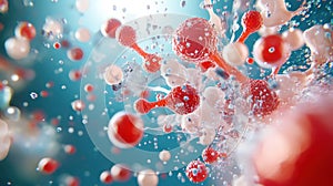Hyperrealistic 3D Visualization of Exosome Biogenesis Endosomal Sorting and Vesicle Formation in Intracellular Pathway
