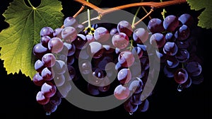 Hyper-realistic Grapes On The Vine: A Stunning Artwork By Greg Hildebrandt