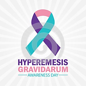 Hyperemesis Gravidarum Awareness Day illustration photo