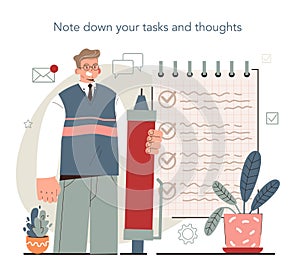 Hyperfocus idea, how to become more efficient. Note down your tasks