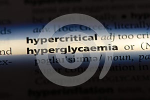 hyperglycaemia