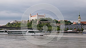 Hyperlapse of Bratislava old town