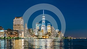 Hyperlapse video of Manhattan skyline