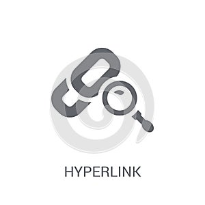 Hyperlink icon. Trendy Hyperlink logo concept on white background from Programming collection