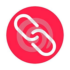 HyperlinkLine Style vector icon which can easily modify or edit