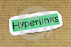 Hyperlinks internet website connection communication symbol hyperlink