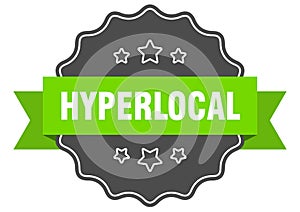 hyperlocal label