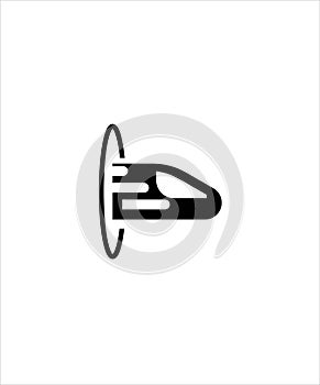Hyperloop flat icon,modern transport design icon,vector best illustration design icon.