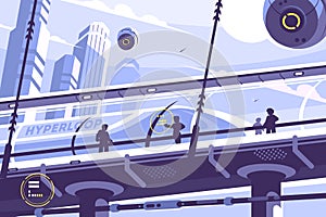 Hyperloop future public transport