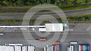 hyperloop test facility in Veendam, The Netherlands. Future of transportation.