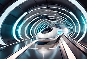 Hyperloop Travel Capsule photo