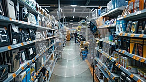 Hypermarket Electronics Section photo