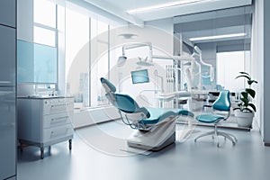 A hypermodern treatment room for dentistry