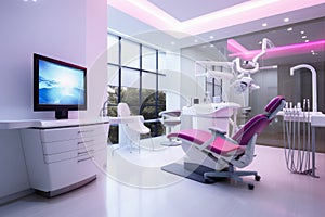 A hypermodern treatment room for dentistry