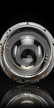 Hyperrealistic Futurist Lens: Minolta Mc Rokkor-pf 58mm F1.4 photo
