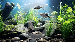 Hyperrealistic Tropical Fish Tank With Stunning Attention To Detail