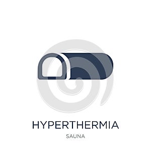 Hyperthermia icon. Trendy flat vector Hyperthermia icon on white