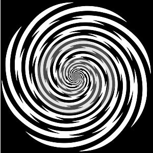 Hypnosis Spiral, Stress, Strain, Optical Illusion