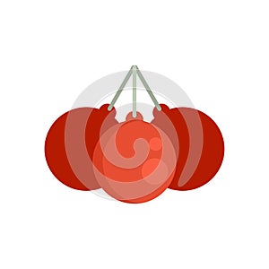 Hypnotherapy pendulum icon flat isolated vector