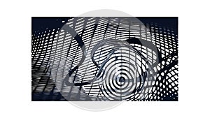 Hypnotic Abstract Spiral Maze Pattern, vector design Generative AI