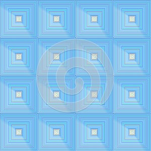 Hypnotic blur squares