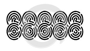 Hypnotic Concentric Spiral Swirl Pattern, vector design Generative AI
