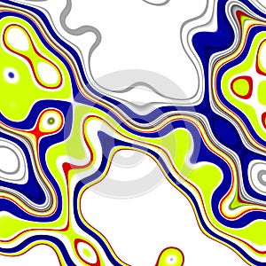 Vibrational fluid colorful graphics, abstract background