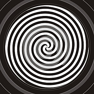 Hypnotic spiral photo