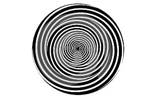 Hypnotic Spiral disc photo