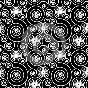 Hypnotic Spiral Pattern photo