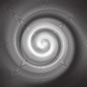 Hypnotic Spiral Vector Abstract Background