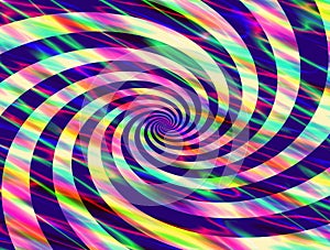 Hypnotic surreal background