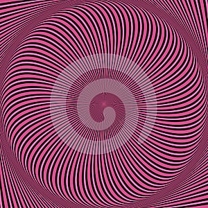 Hypnotic swirl background
