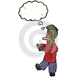 hypnotised man cartoon