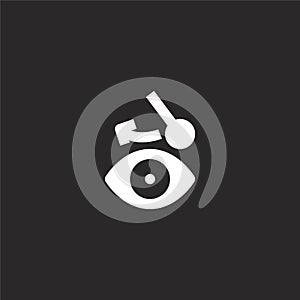 hypnotize icon. Filled hypnotize icon for website design and mobile, app development. hypnotize icon from filled alternative